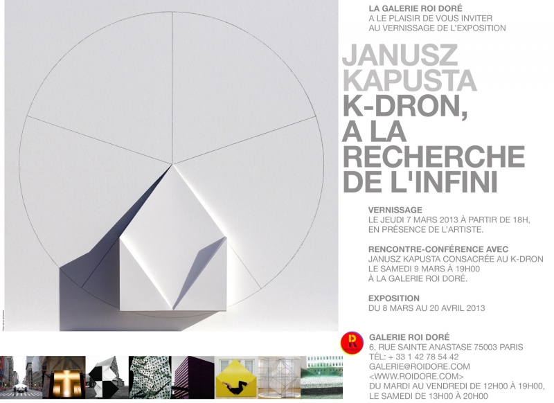 Opening of the exhibition “K-dron, in search of Infinity”