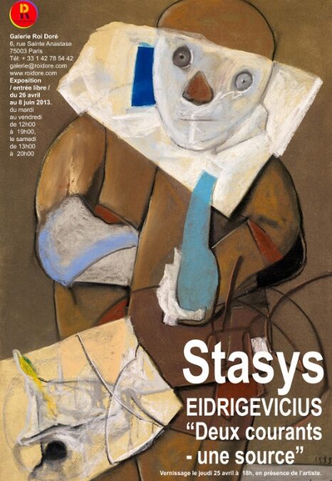 Upcoming exhibition: “Two streams – one source” by Stasys