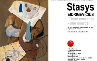 Current exhibition: “Two streams – one source” by Stasys Eidrigevicius