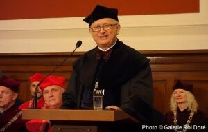 Prof. Tadeusz Malinski received an h. c. doctorate in Poznan