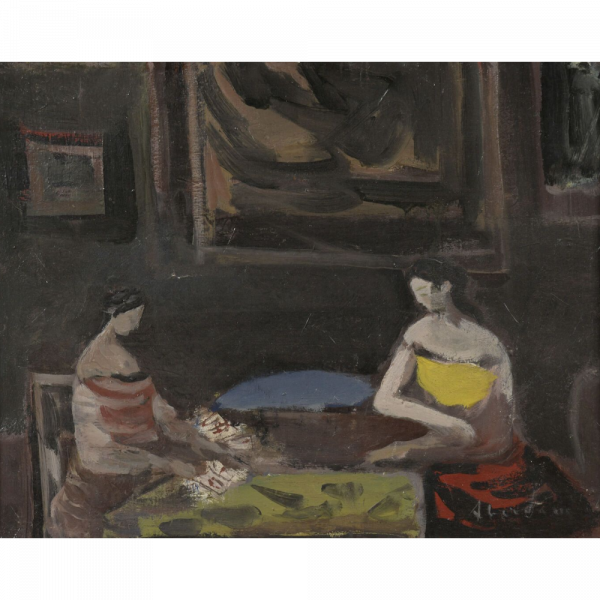 Alfred Aberdam, At fortune-teller’s