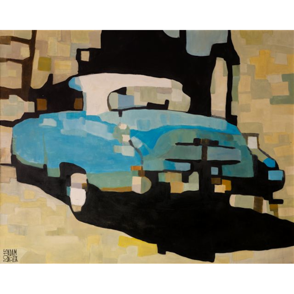 Adam Kozik, Blue Car 1, 2015