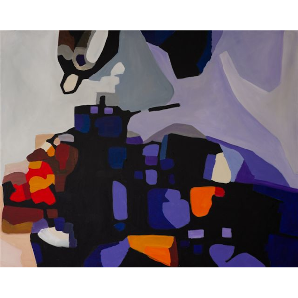 Adam Kozik, Purple Still Life, 2019